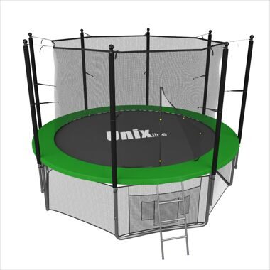 Батут UNIX line 8 ft inside (green)